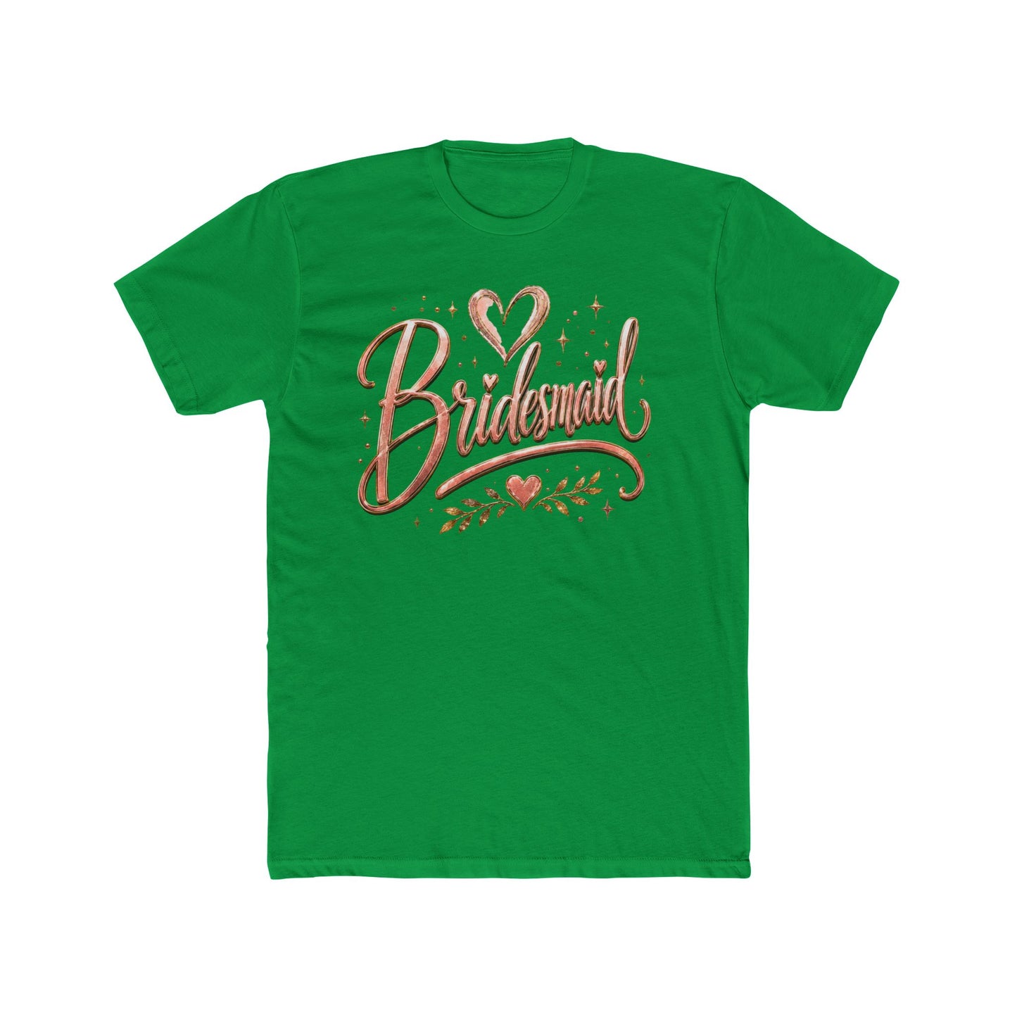 Bridesmaid Rose Gold Script T-Shirt