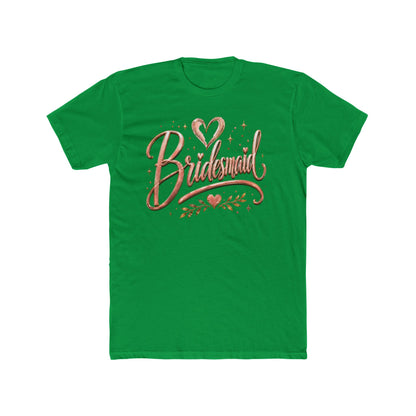 Bridesmaid Rose Gold Script T-Shirt