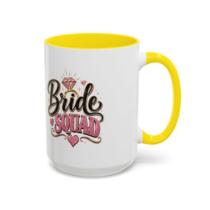 Bride Squad Coffee Mug — Bachelorette Party Gift, Bridal Shower Accent Mug