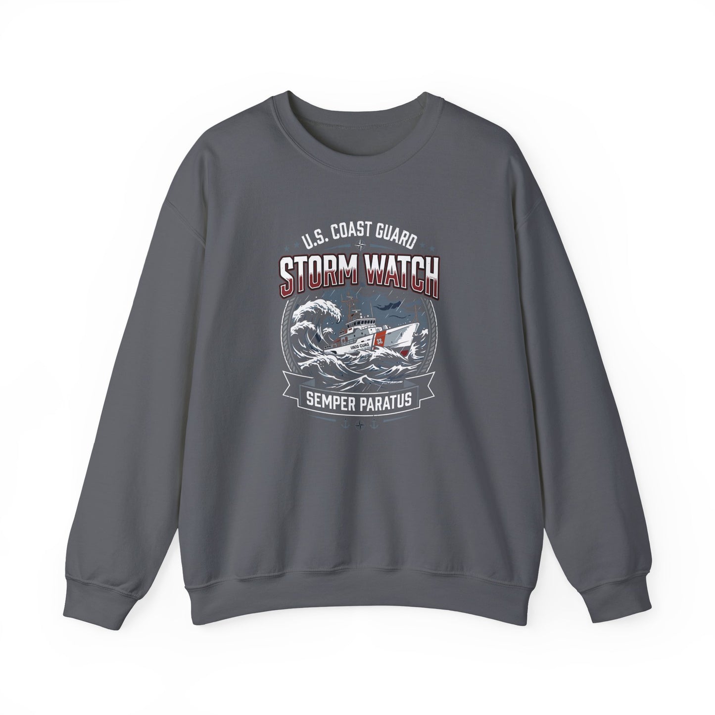 U.S Coast Guard Storm Watch Semper Paratus Sweatshirt