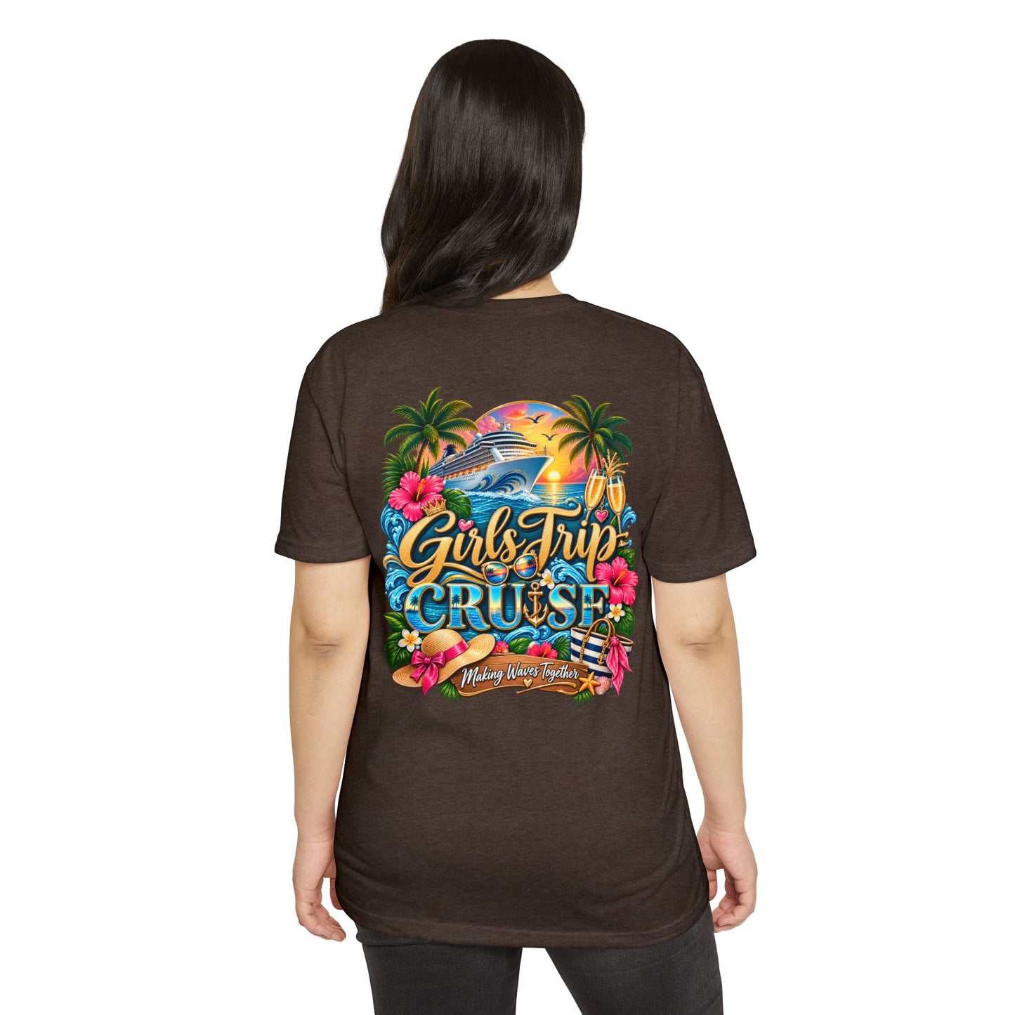 Girls Trip Cruise T-Shirt — Tropical Vacation Graphic Tee