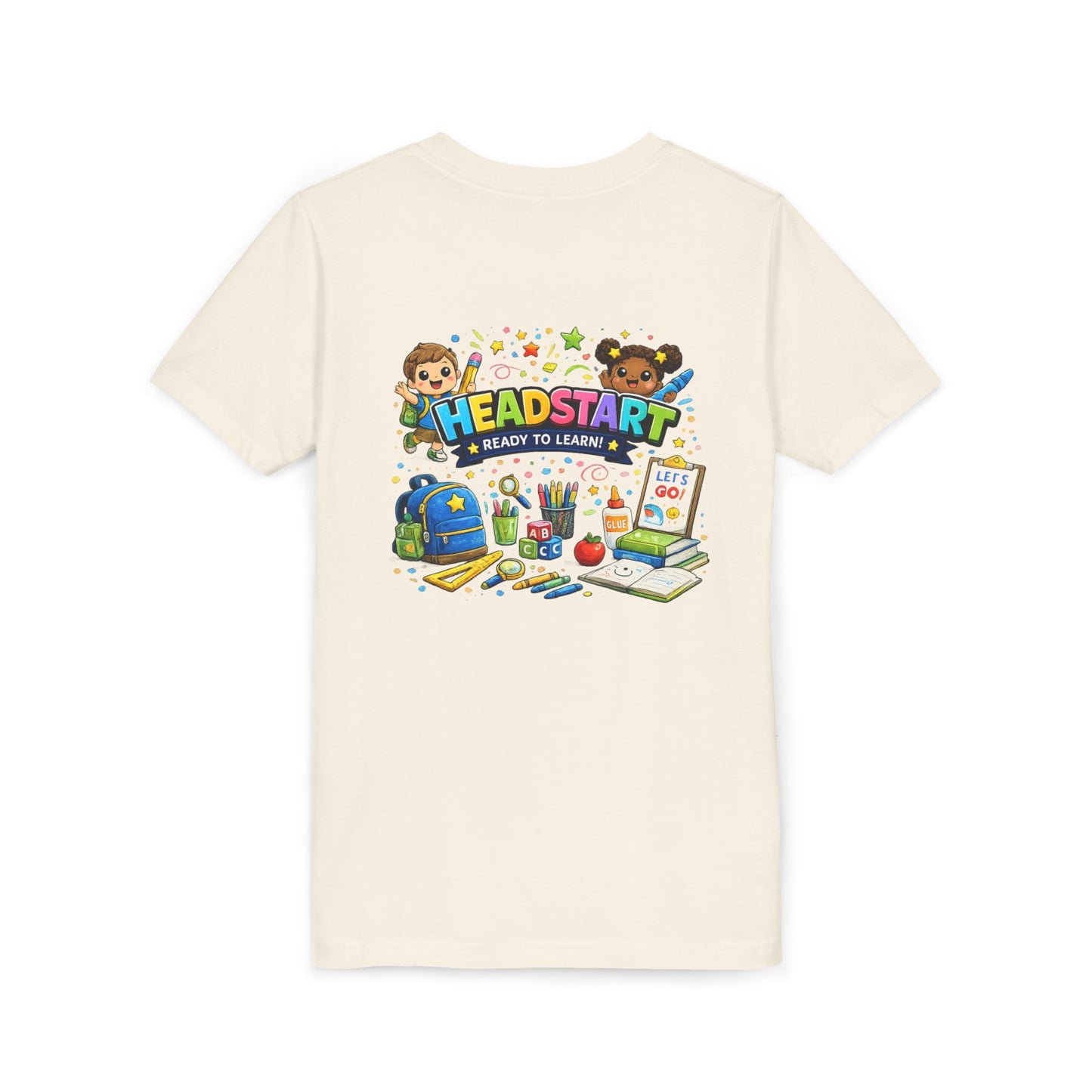 Headstart Kids T-Shirt - Ready to Learn Back-to-School Tee