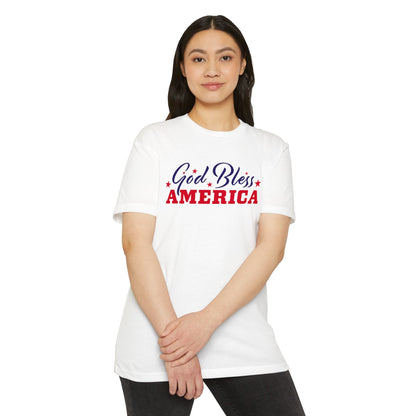 God Bless America T-Shirt — Patriotic Stars Tee