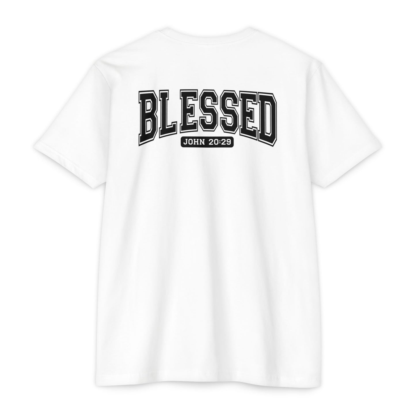 Blessed John 20:29 T-Shirt — Christian Faith Graphic Tee