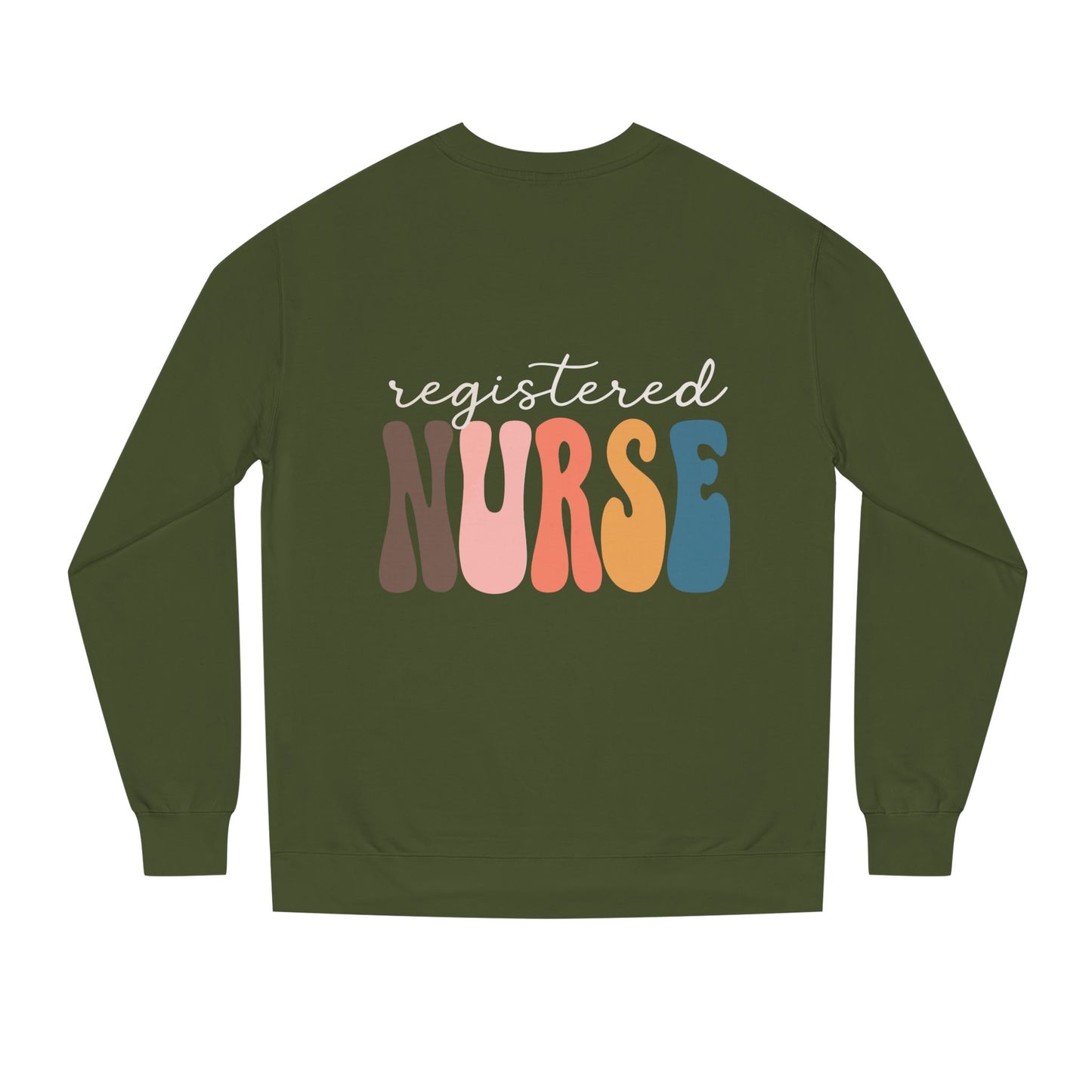 Registered Nurse Retro Crewneck Sweatshirt