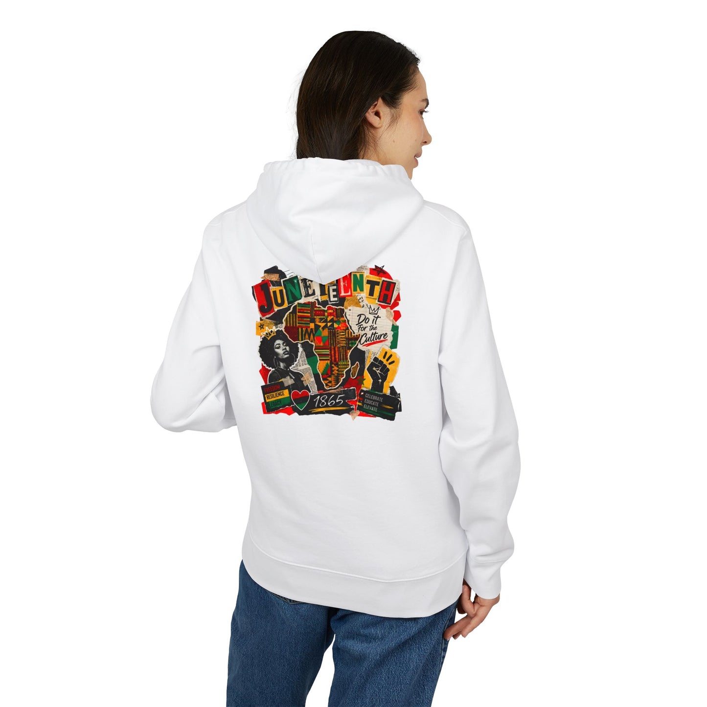 Juneteenth Celebration Hoodie — Black History Unity Graphic Pullover