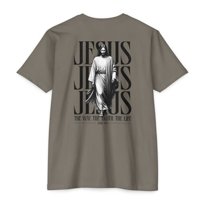 Jesus Graphic T‑Shirt — The Way The Truth The Life Faith Tee