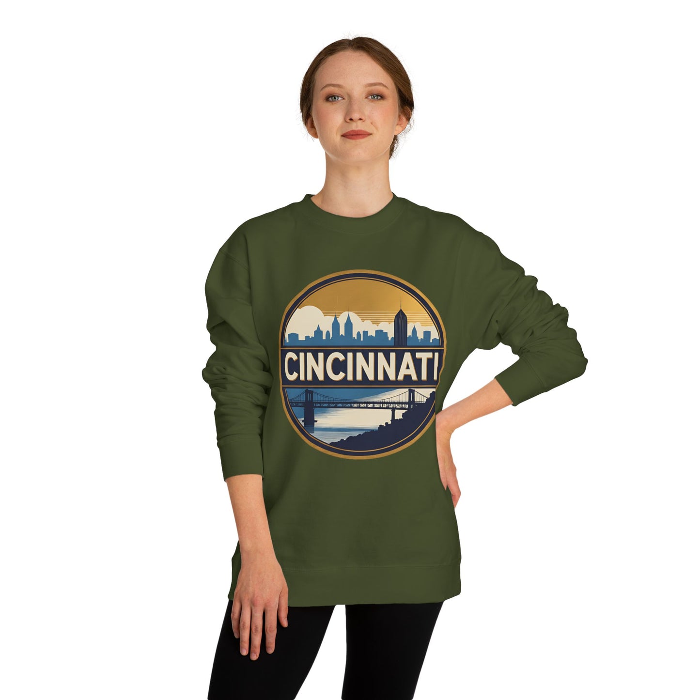 Cincinnati Skyline Crewneck Sweatshirt