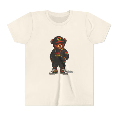 Kids 'Black History' Streetwear Bear Tee