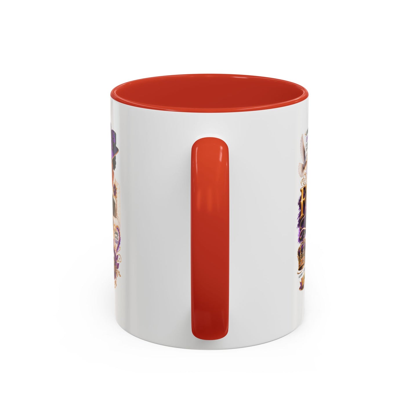 First Lady of Faith Accent Coffee Mug — Inspirational Christian Gift (11/15oz)