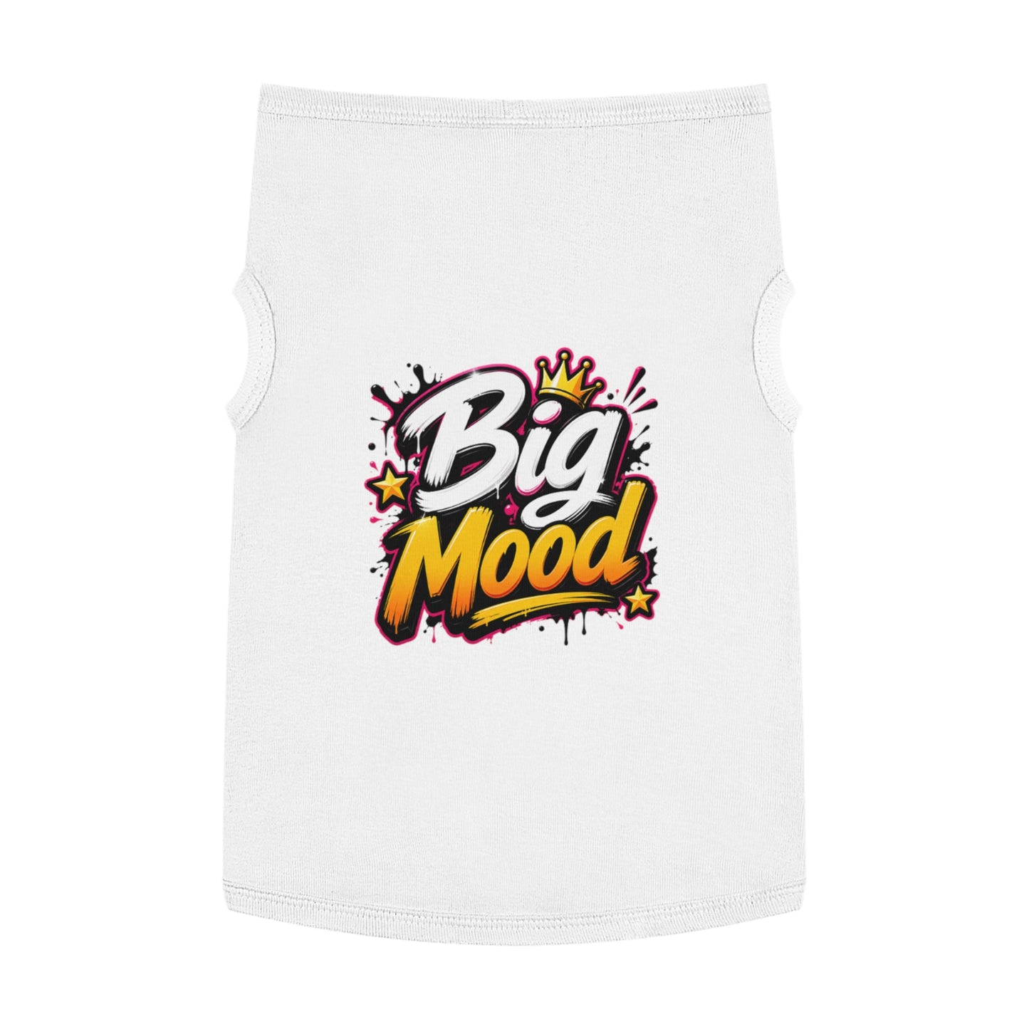 Big Mood Pet Tank Top — Cute Graphic Dog & Cat Shirt