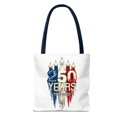 50 Years USA Anniversary Tote Bag — 1776–2026 Patriotic Celebration Tote