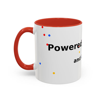 ADHD and Coffee Accent Mug — Funny Neurodivergent Travel Coffee Cup