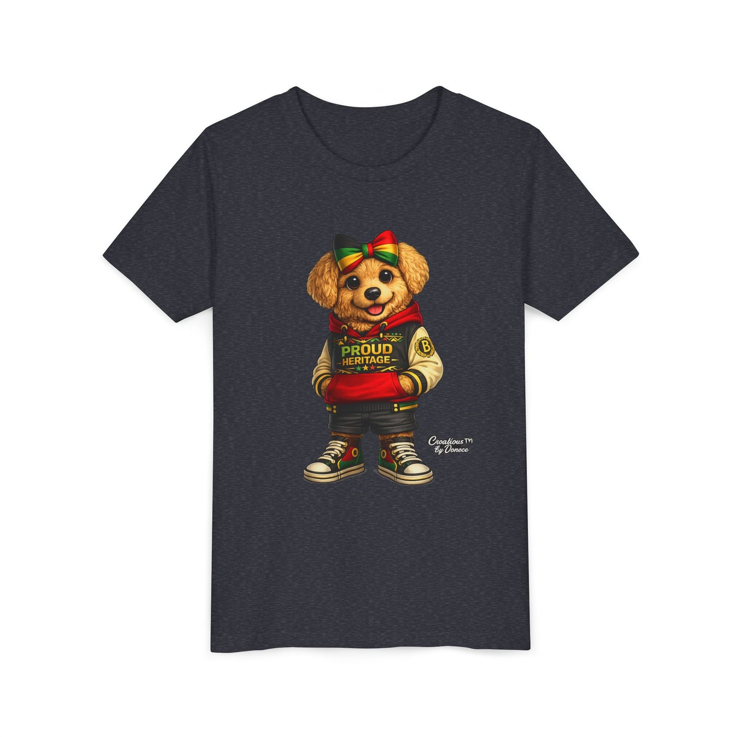 Kids Rasta Bear 'Proud Heritage' Tee