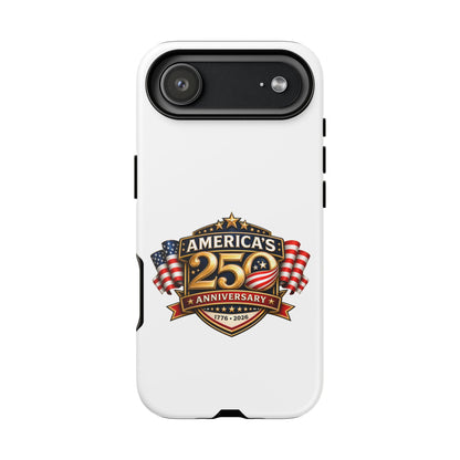 25th Anniversary Patriotic Phone Case — America’s Celebration Design