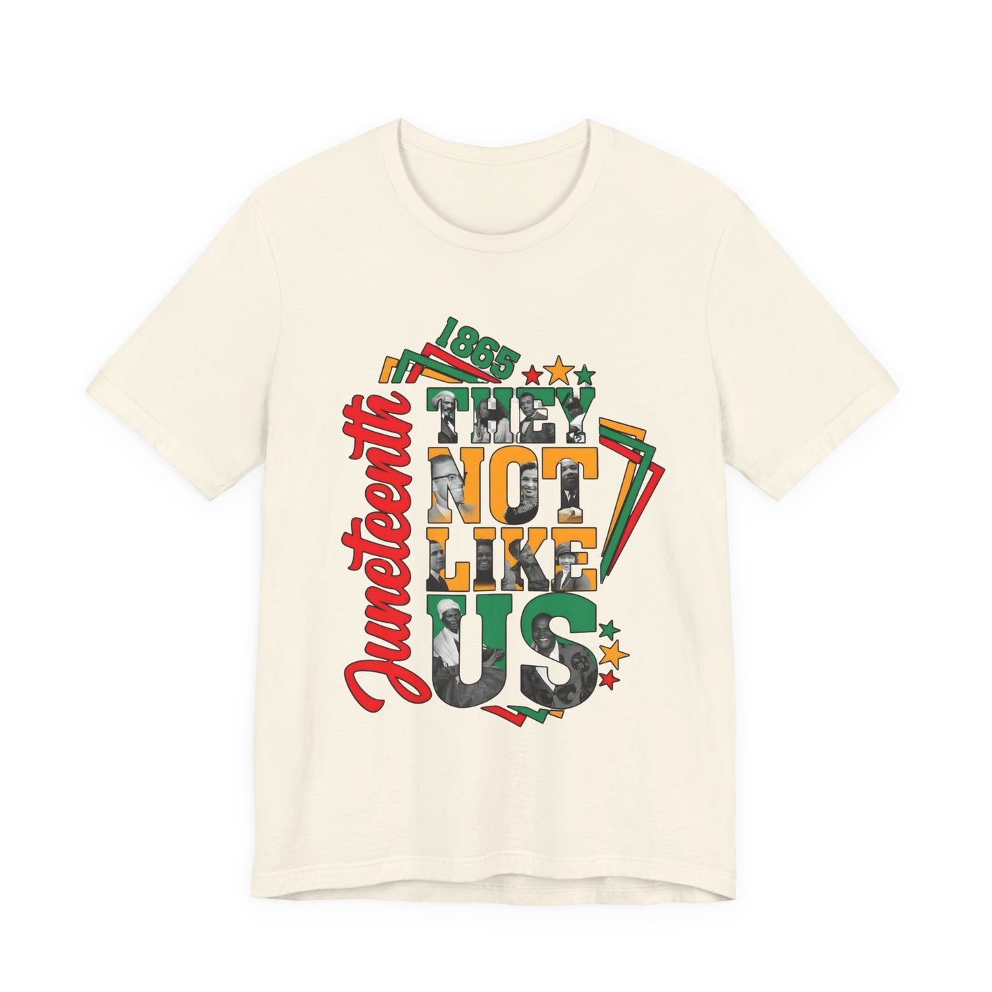 Juneteenth "They Not Like Us" Graphic Tee — Juneteenth Celebration T-Shirt