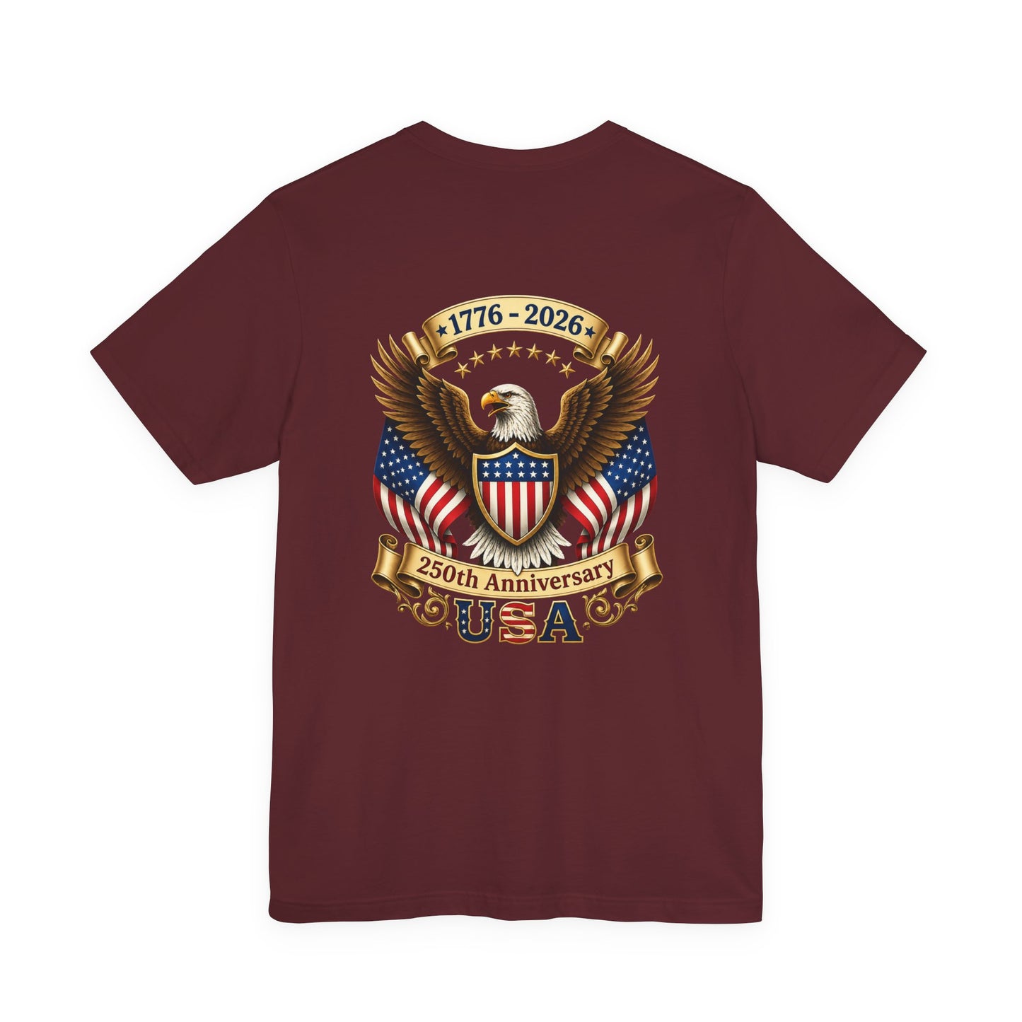 250th Anniversary USA Eagle T-Shirt — 1776–2026 Patriotic Tee