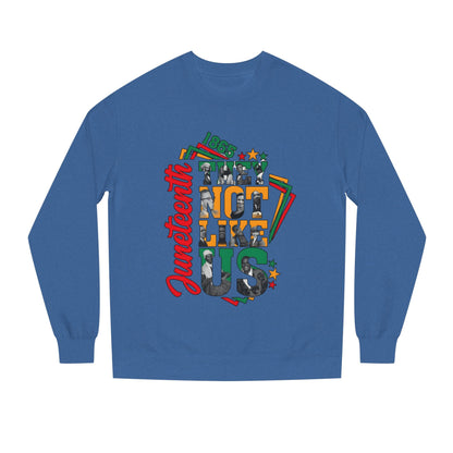 Juneteenth 'They Not Like Us' Crewneck Sweatshirt