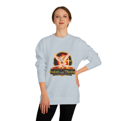 Wisdom and Theology Crewneck Sweatshirt — Dove & Cross Christian Pullover