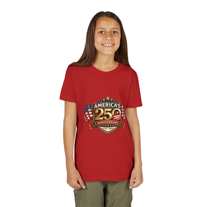 America's 250th Anniversary Youth Tee - Patriotic 1776–2026 Celebration Shirt