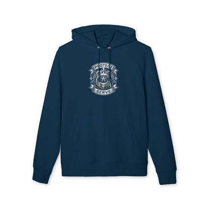 Police Badge Hoodie "Protect & Serve" – Law Enforcement Pullover