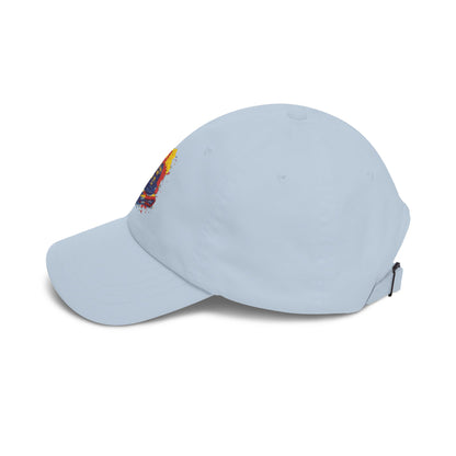 Dad Cap – 9/11 Tribute Firefighter Helmet & American Flag Embroidered Hat