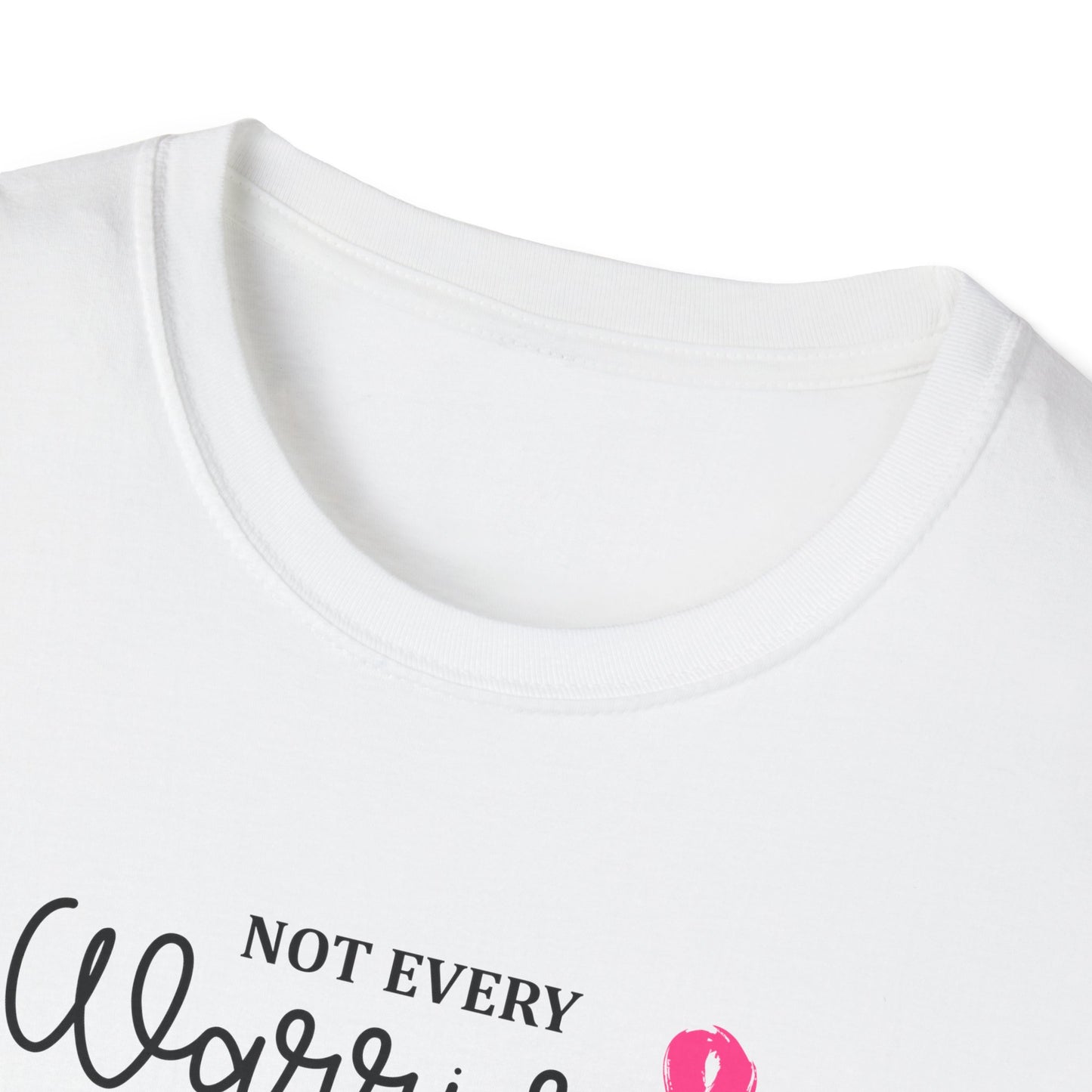 Not Every Warrior Wears Armor Breast Cancer Warrior T-Shirt