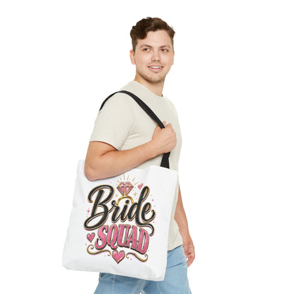 Bride Squad Tote Bag — Bachelorette Party Bridal Party Gift