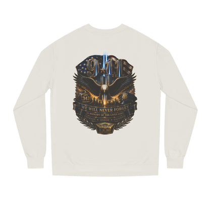 9/11 Memorial Sweatshirt — Never Forget Tribute Crewneck