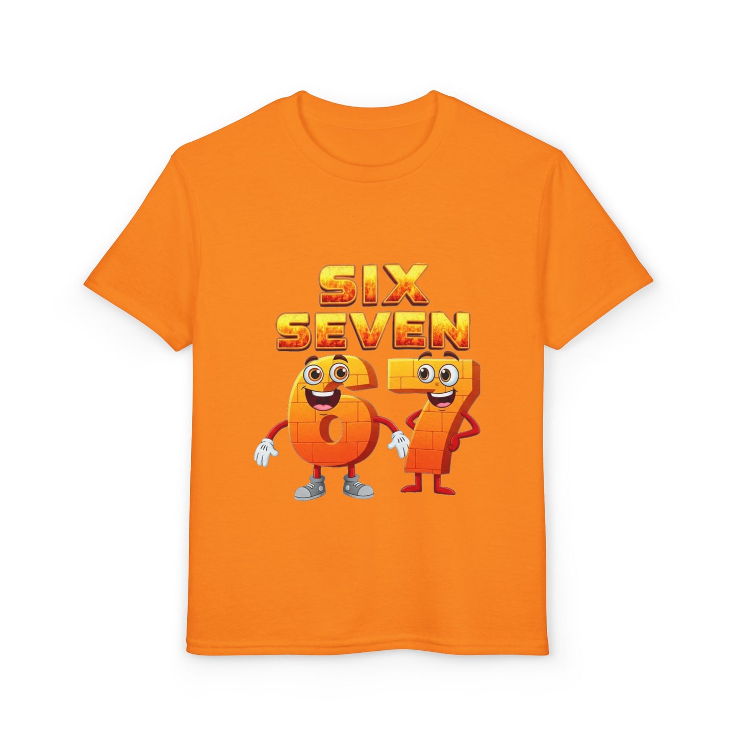Six Seven 67 Kids T-Shirt – Cute Cartoon Number Shirt for Boys & Girls