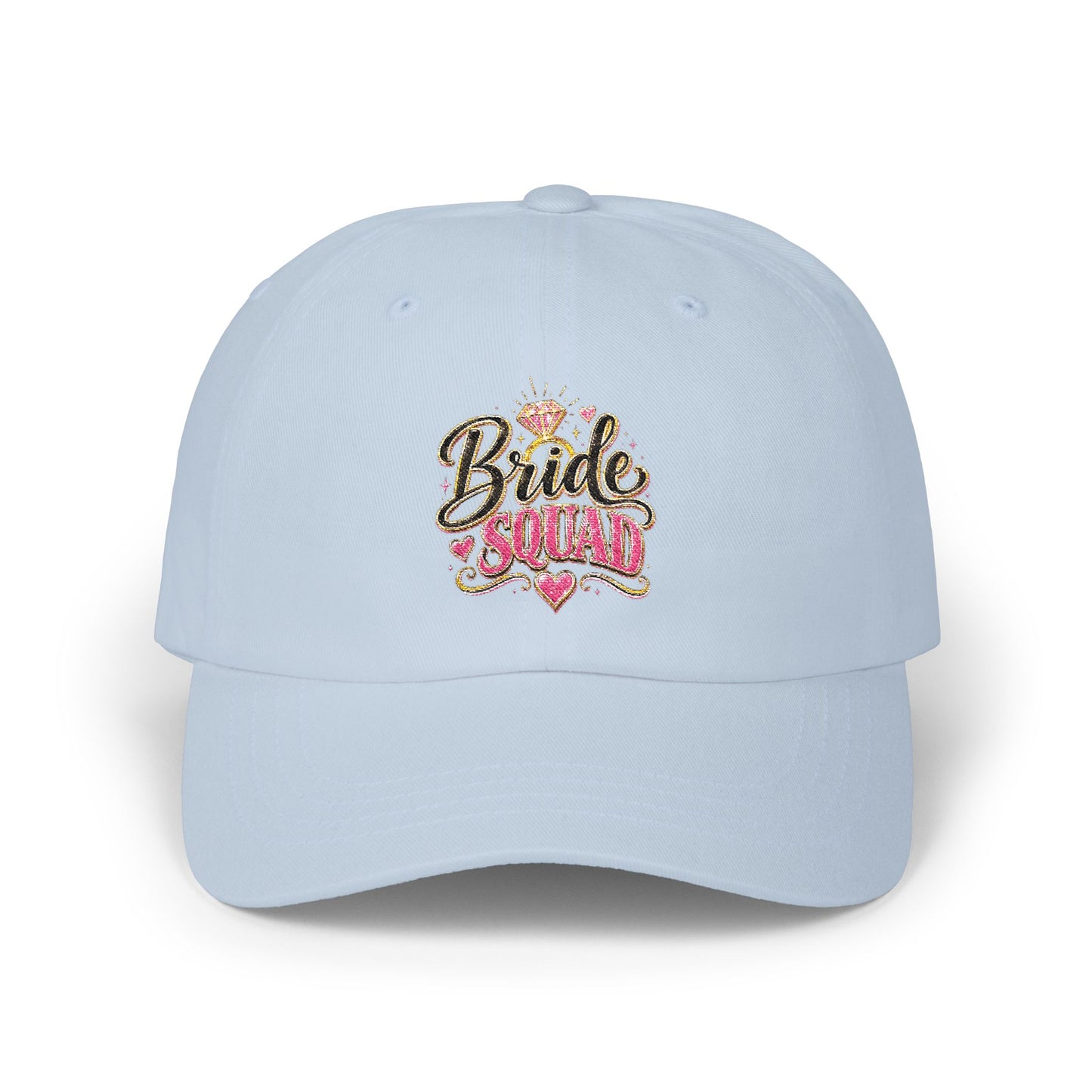 Bride Squad Dad Cap — Embroidered Bachelorette Party Baseball Hat