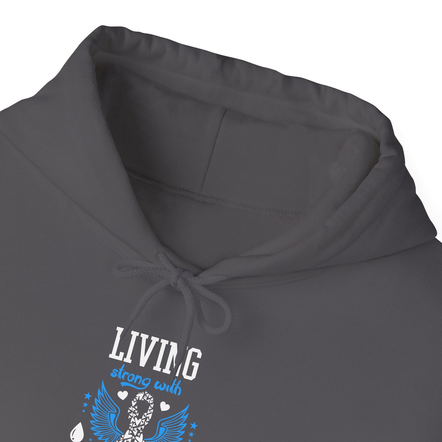 "Living Strong With Diabetes Daily"  Hoodie