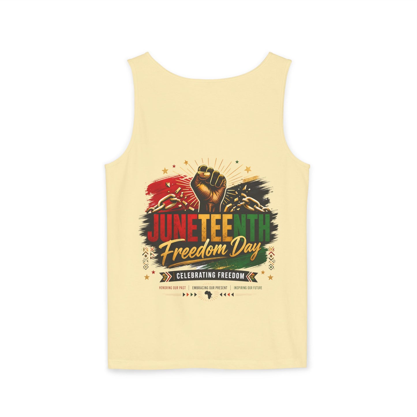 Juneteenth Freedom Day Tank Top — Celebrating Freedom Graphic