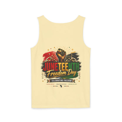 Juneteenth Freedom Day Tank Top — Celebrating Freedom Graphic