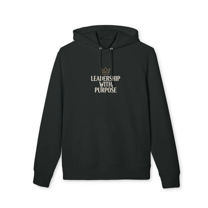 Leadership With Purpose Hoodie — Inspirational Crown Graphic Pullover