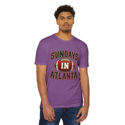 Sundays in Atlanta Football T-Shirt