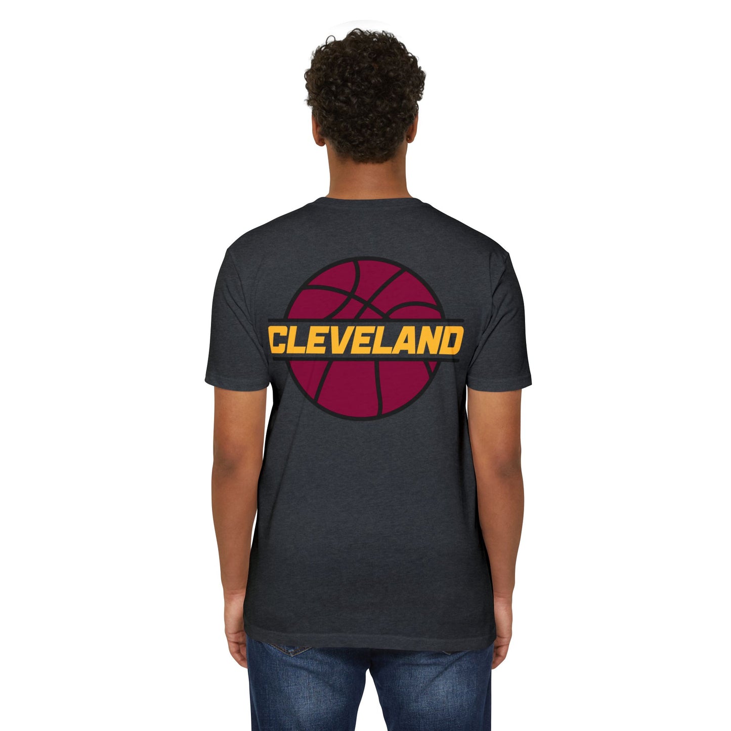Cleveland Heart T-Shirt — Retro Script City Pride Tee