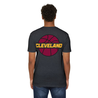 Cleveland Heart T-Shirt — Retro Script City Pride Tee
