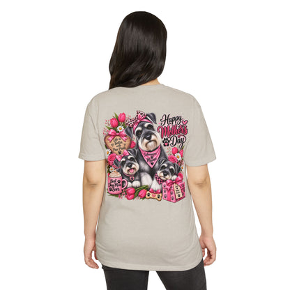 Mother's Day Schnauzer T-Shirt — Happy Mother's Day Dog Mom Tee
