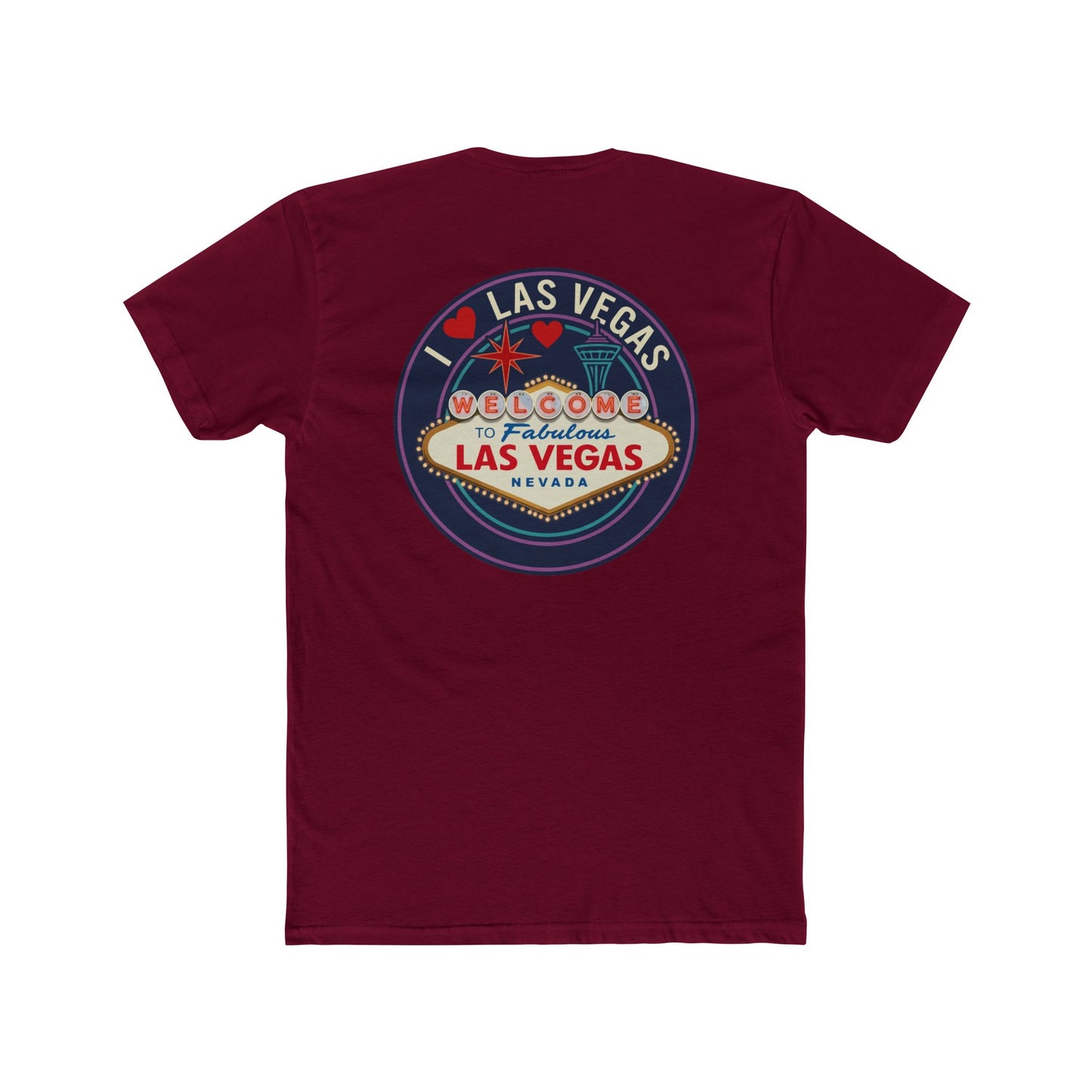 Las Vegas Retro Sign T-Shirt — Welcome to Fabulous Las Vegas Graphic Tee