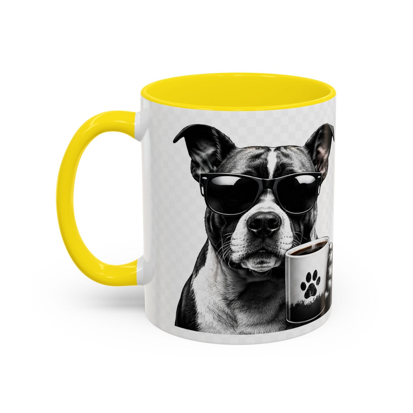 Dog Lover Coffee Mug — "I Don't Need Therapy I Just Need My Dog (And Coffee)" Accent Mug