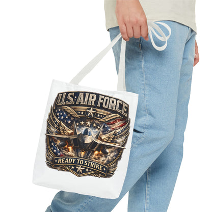 U.S. Air Force "Ready to Strike" Tote Bag