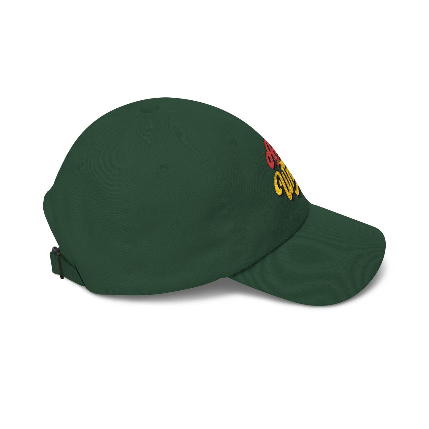 Dad Cap — 'And Now What' Retro Script Embroidered Baseball Hat