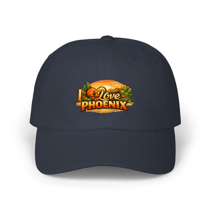 Dad Cap — I Love Phoenix Sunset Embroidered Hat