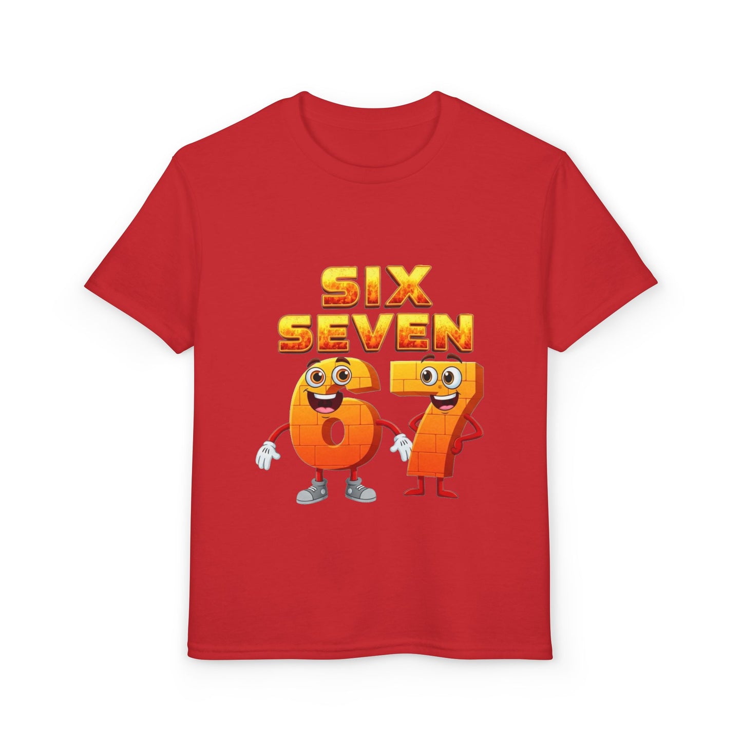 Six Seven 67 Kids T-Shirt – Cute Cartoon Number Shirt for Boys & Girls