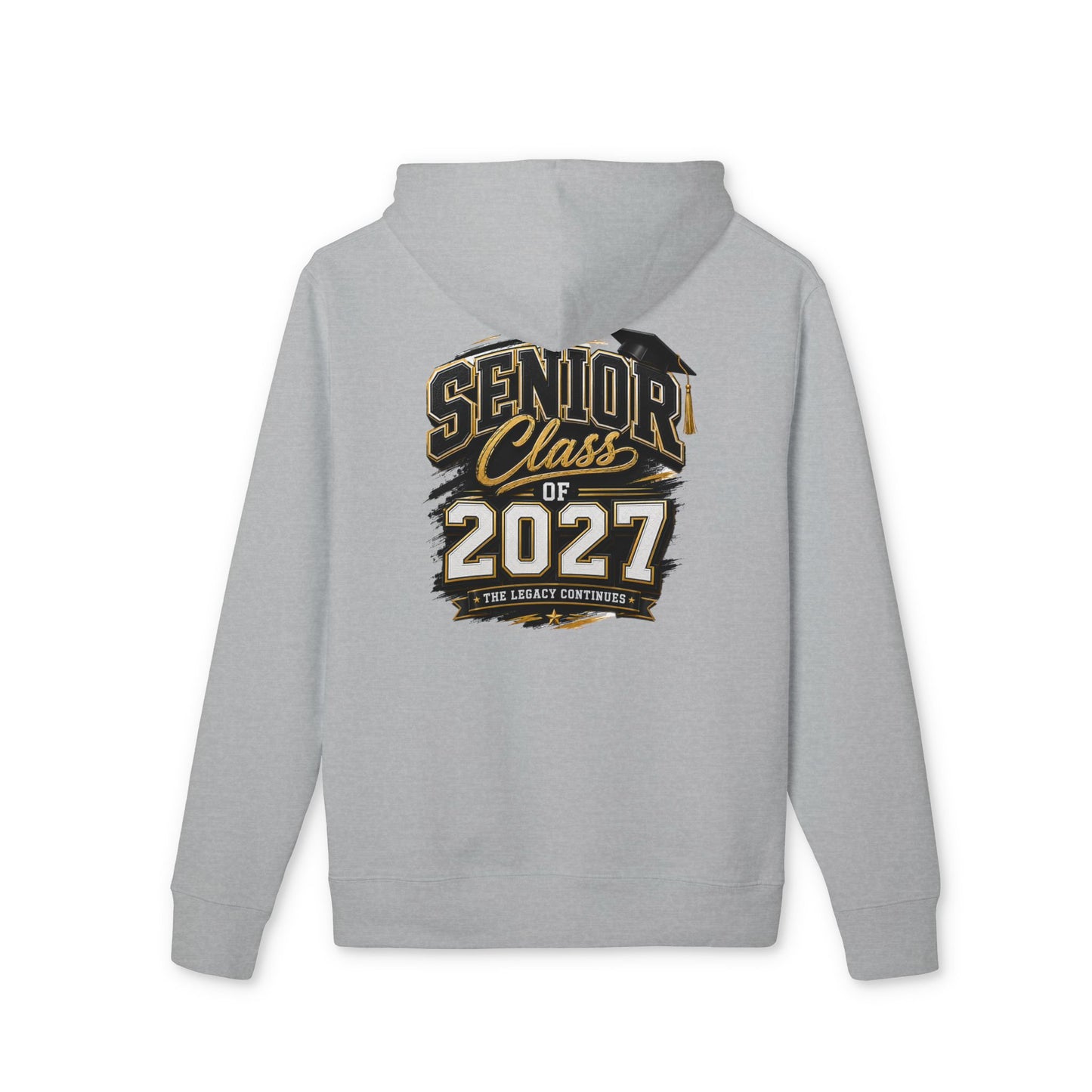 Senior Class of 2027 Hoodie — Graduation Sweatshirt with Cap Graphic