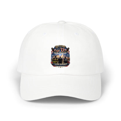 Dad Cap with Patriotic Vintage Military Emblem — Classic American Tribute Hat