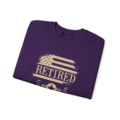 Retired U.S. Air Force Officer Sweatshirt