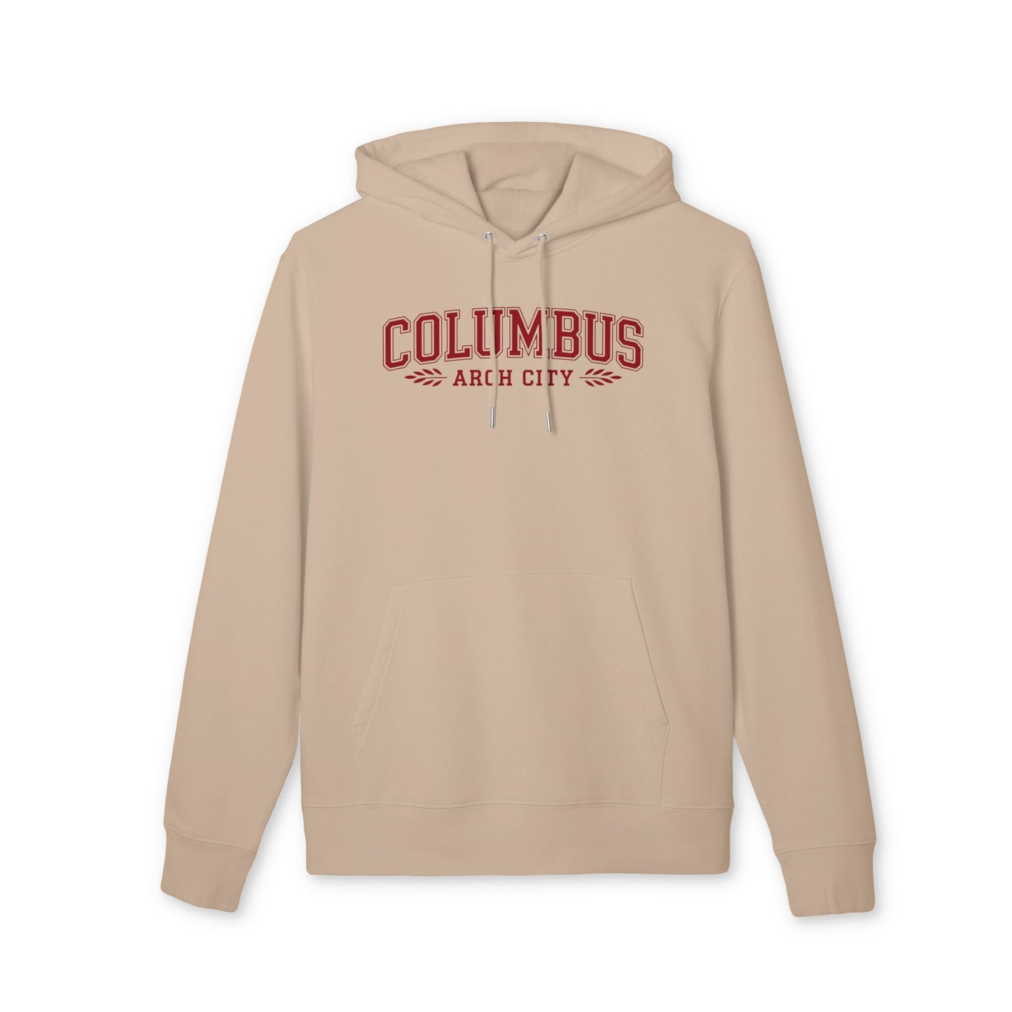 Columbus Arch City Hoodie — Vintage Collegiate City Sweatshirt