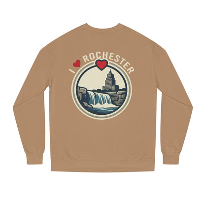 Rochester Waterfall Crewneck Sweatshirt – I  Rochester City Skyline Pullover